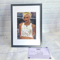 
              Gwen Stefani Signed Photo Card Framed With COA Autograph Princess
            