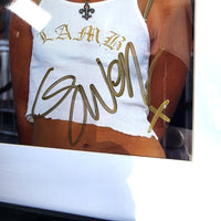 
              Gwen Stefani Signed Photo Card Framed With COA Autograph Princess
            