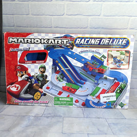 Mario Kart Racing Deluxe Toy Playset Track & Cars Epoch Games In Box
