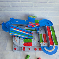 
              Mario Kart Racing Deluxe Toy Playset Track & Cars Epoch Games In Box
            