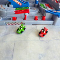 
              Mario Kart Racing Deluxe Toy Playset Track & Cars Epoch Games In Box
            