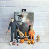 
              Halloween Ultimate Michael Myers + Trick R Treat NECA Figure Bundle In Box
            