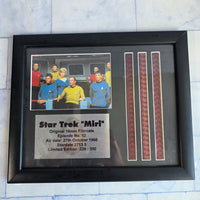 
              Star Trek Original Series Framed Film Cell Episode Miri Banned UK Episode 1969
            