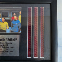 
              Star Trek Original Series Framed Film Cell Episode Miri Banned UK Episode 1969
            