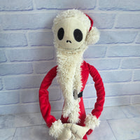 
              Nightmare Before Christmas Santa Jack Skellington Plush Toy Disney Store
            