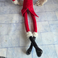 
              Nightmare Before Christmas Santa Jack Skellington Plush Toy Disney Store
            