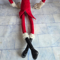 
              Nightmare Before Christmas Santa Jack Skellington Plush Toy Disney Store
            