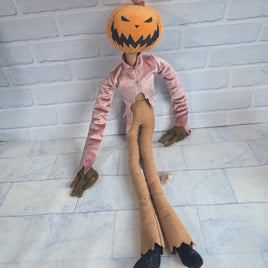 Nightmare Before Christmas Pumpkin King Plush Toy 18" Skellington Disney Store