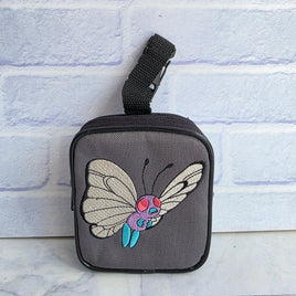 Pokémon Game Boy Case Butterfree Fabric Carry Box Vintage 2000