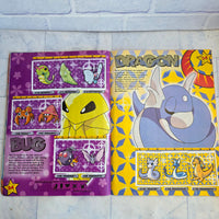 
              Pokémon Merlin Sticker Album Vintage 1999 - 100% Complete
            