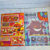 
              Pokémon Merlin Sticker Album Vintage 1999 - 100% Complete
            