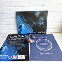 
              The One Ring RPG Loremaster's Screen Rivendell Compendium + LOTR Dice - Unused
            