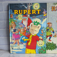 
              Vintage Rupert Bear Annual Bundle Daily Express No 54 57 1989 1970
            