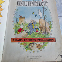 
              Vintage Rupert Bear Annual Bundle Daily Express No 54 57 1989 1970
            