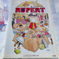 
              Vintage Rupert Bear Annual Bundle 1981 1986 1987 St Michael Adventures Of Rupert
            