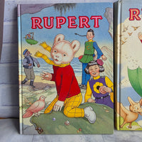 
              Vintage Rupert Bear Annual Bundle No 56 1988 1991 Daily Express
            
