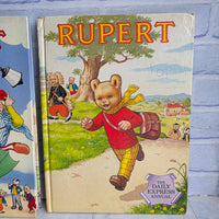 
              Vintage Rupert Bear Annual Bundle No 56 1988 1991 Daily Express
            