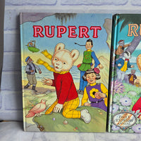 
              Vintage Rupert Bear Annual Bundle 1979 1987 1991 Daily Express
            