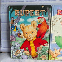
              Vintage Rupert Bear Annual Bundle 1987 1988 1989 Daily Express
            