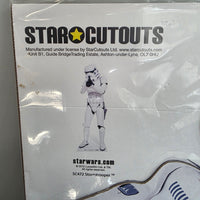 
              Stormtrooper Star Wars Cardboard Cutout Life Size 183cm Star Cutouts 2012
            