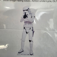 
              Stormtrooper Star Wars Cardboard Cutout Life Size 183cm Star Cutouts 2012
            