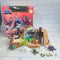 Hidden Adventures Dino Zone Play Set Blue Box with Box And Accessories