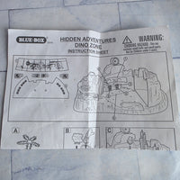 
              Hidden Adventures Dino Zone Play Set Blue Box with Box And Accessories
            