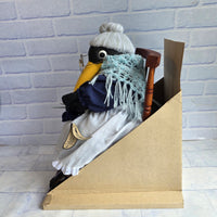 
              Nora The Grandma Crow Stone the Crows Collectibles Plush Rocking Chair In Box
            