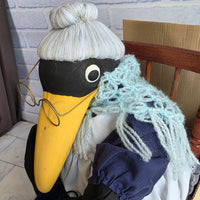 
              Nora The Grandma Crow Stone the Crows Collectibles Plush Rocking Chair In Box
            