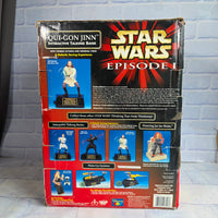 
              Star Wars Darth Maul Qui Gon Jinn Interactive Talking Bank Bundle Vintage 1999
            