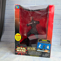 
              Star Wars Darth Maul Qui Gon Jinn Interactive Talking Bank Bundle Vintage 1999
            
