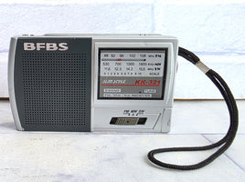 BFBS Slim Style Pocket Radio KK-321 Tiny Military Stealth Vintage 1980s