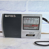 
              BFBS Slim Style Pocket Radio KK-321 Tiny Military Stealth Vintage 1980s
            