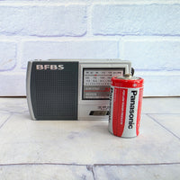 
              BFBS Slim Style Pocket Radio KK-321 Tiny Military Stealth Vintage 1980s
            