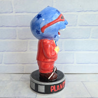 
              Planet Hollywood Mr Man Globe Head Figure Statue Ceramic Vase Vintage 2000s
            