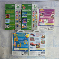 
              LeapFrog Leapster Game Bundle The Incredibles Spongebob Cars Complete In Box
            