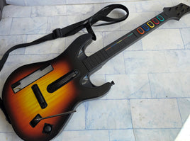 Guitar Hero Nintendo Wii Wireless Guitar Controller Red Octane Sunburst