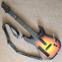 
              Guitar Hero Nintendo Wii Wireless Guitar Controller Red Octane Sunburst
            