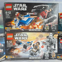 
              Lego Star Wars Micro Fighters Bundle 75162 75196 75193 75195 75160 75194 In Box
            