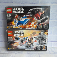 
              Lego Star Wars Micro Fighters Bundle 75162 75196 75193 75195 75160 75194 In Box
            
