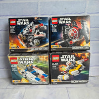 
              Lego Star Wars Micro Fighters Bundle 75162 75196 75193 75195 75160 75194 In Box
            
