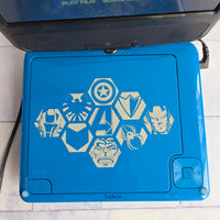 
              Lexibook Marvel Avengers Portable DVD Player Swivel USB 2.0 LCD Black Blue
            