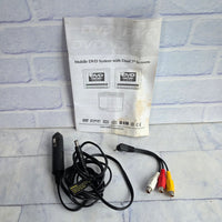 
              Venturer Portable DVD Player Dual Screen LCD Display With Carry Case
            