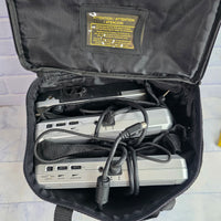 
              Venturer Portable DVD Player Dual Screen LCD Display With Carry Case
            