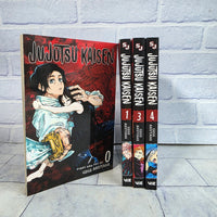 
              Jujutsu Kaisen Manga Book Bundle Volume 0, 1, 3, 4
            