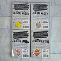 
              Jujutsu Kaisen Manga Book Bundle Volume 0, 1, 3, 4
            