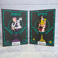 
              JoJo's Bizarre Adventure Manga Book Hard Cover Bundle Part 1 Vol 1 + 2
            