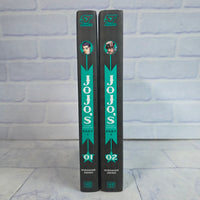 
              JoJo's Bizarre Adventure Manga Book Bundle Hard Cover 8x Books Vol 1 Part 1 2
            