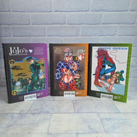 
              JoJo's Bizarre Adventure Manga Book Hard Cover Bundle Part 4 + 5
            