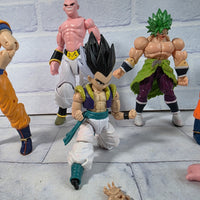 
              Dragon Ball Z Figure Bundle Super Saiyan Goku Vegeta Majin Buu Broly Gotenks
            